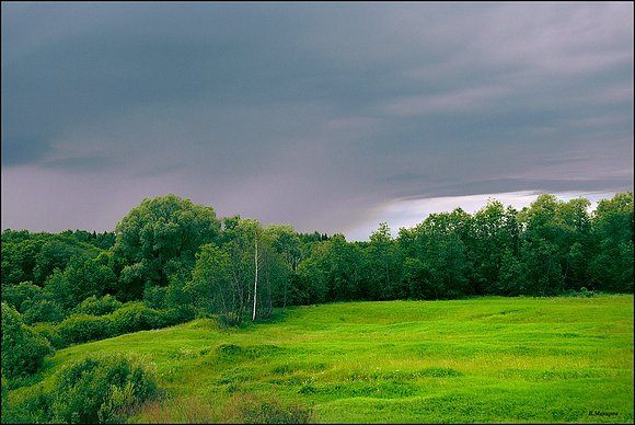 Paseo antes de la lluvia
