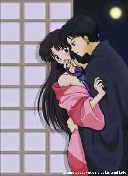 miroku y sango