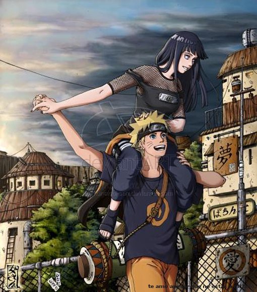 hinata y naruto