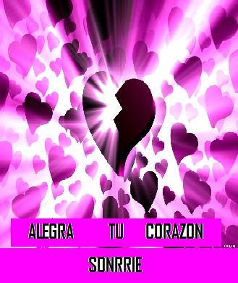 alegra y sonrrie