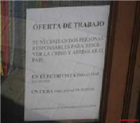 OFERTA DE TRABAJO
