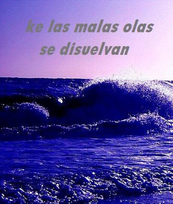 ke se disuelvan las....