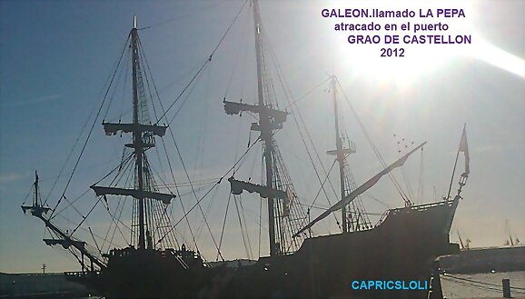 galeon de la constitucion española-LA PEPA