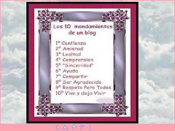 mandamientos log