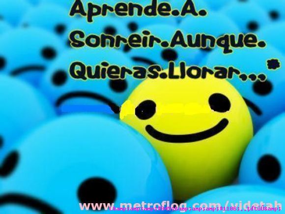 aprende a sonreir....