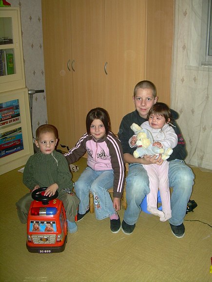 mi famlia al completo
