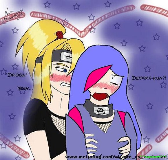 de...de... deidara??