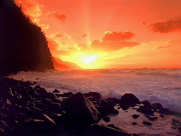 ATARDECER.......