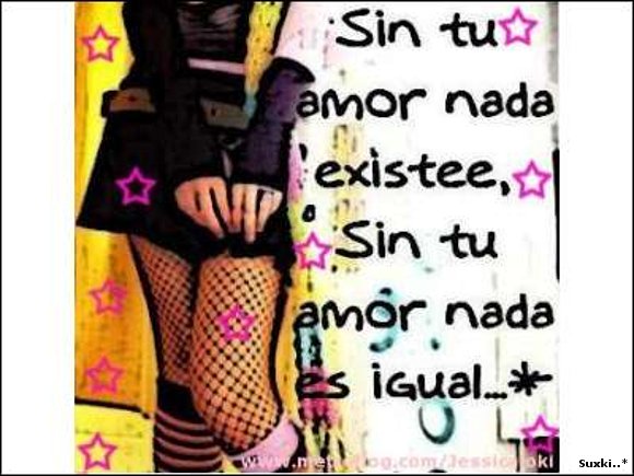 Sin tu amor...