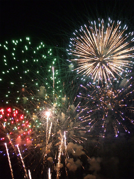 Fuegos artificiales hogueras Alicante 2008