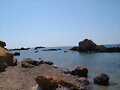 Una cala en la isla de Tabarca (Alicante)