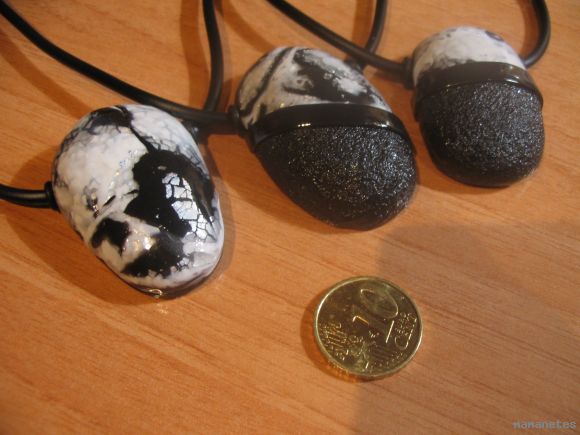 Mokume negre i blanc