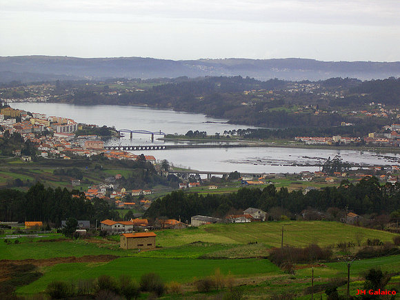 VISTA DE PONTEDEUME DESDE NOGUEIROSA