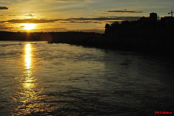 EL DUERO CRECIDO EN ZAMORA