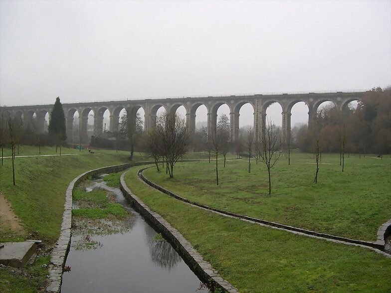PONTE DE "A CHANCA" Y RIO RATO . LUGO