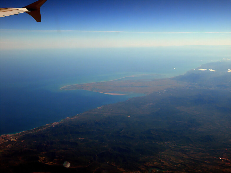 EL DELTA DEL EBRO DESDE EL AIRE