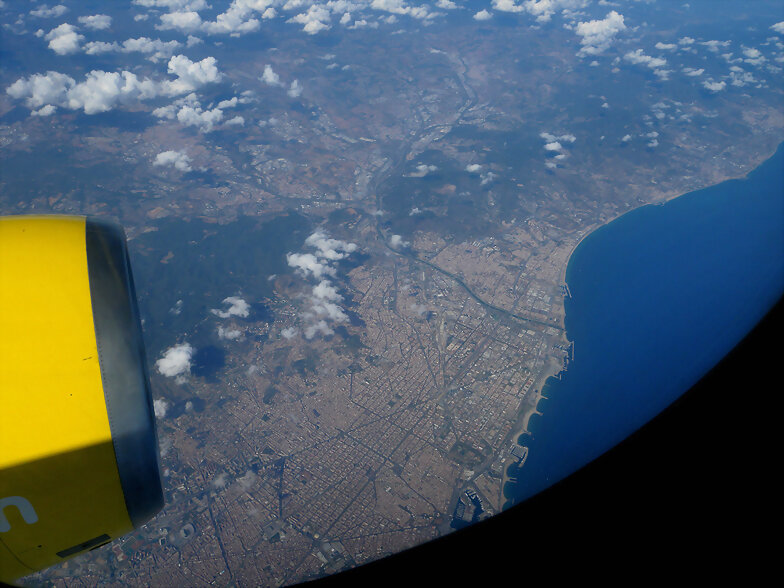 BARCELONA DESDE EL AIRE