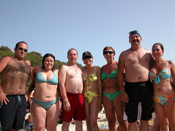 Los Falcons en Cala Mondrago