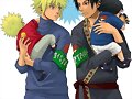 Naruto y Sasuke padres