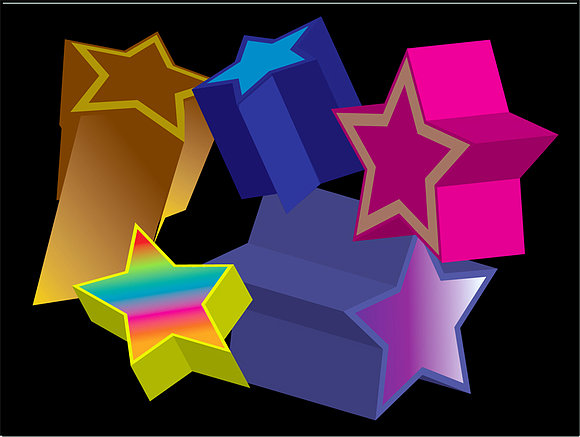 Estrellas de colores 1