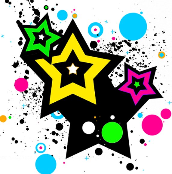 Estrellas de colores 2