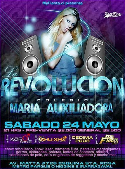 REVOLUCION MARIA AUXILIADORA :OO!