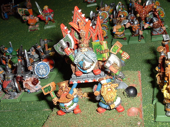 Rey Torgrim  en su trono