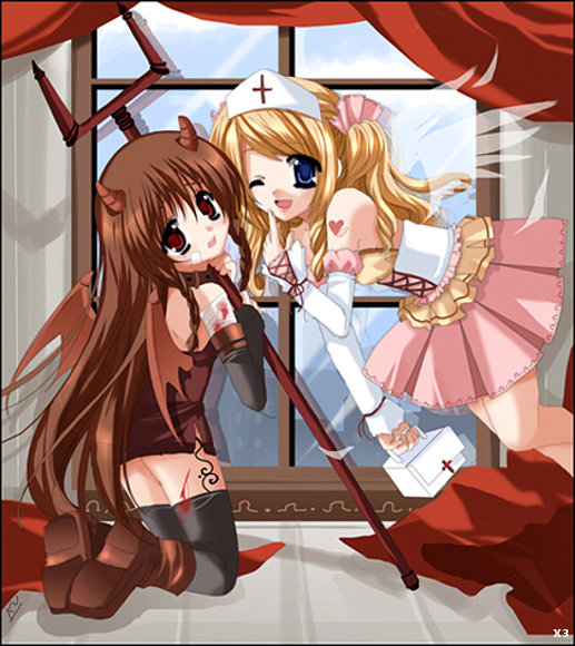 Angel/Demon twins