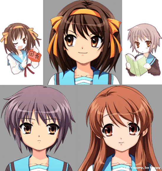 haruhi trio =3