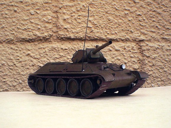 Tanque Ruso T-34 de 1941