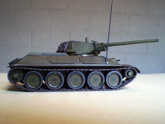 Tanque Ruso T-34 de 1941
