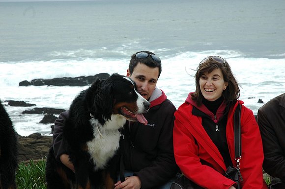 Cris, Sachita y yo