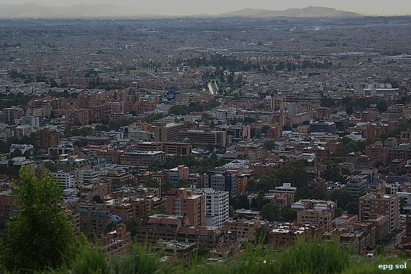 Bogotá en la tarde