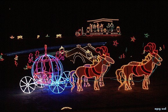 luces en boyacá, colombia
