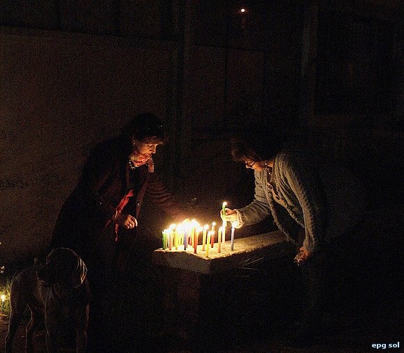 una vela para la navidad 2010