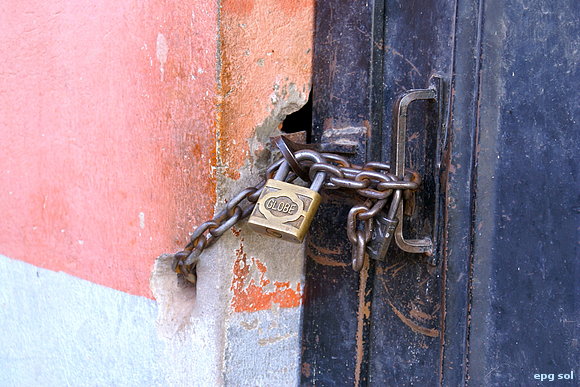 candados del tiempo, en-cadena de colores