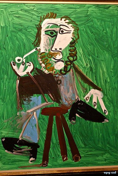 un picasso en colores como para una sonrisa