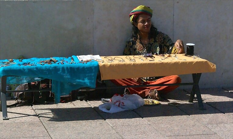 una venta de cachivaches......