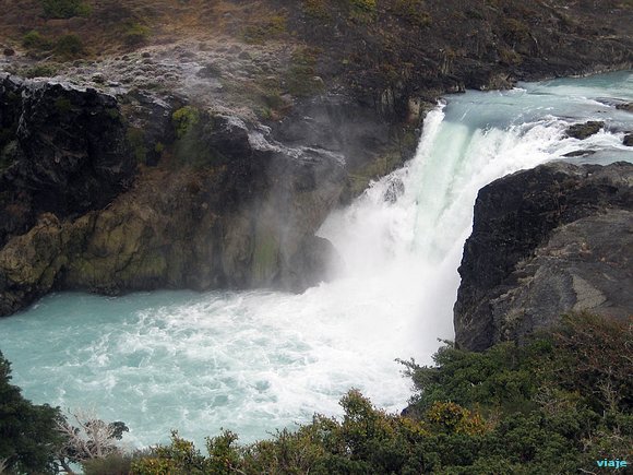 impresionante cascada