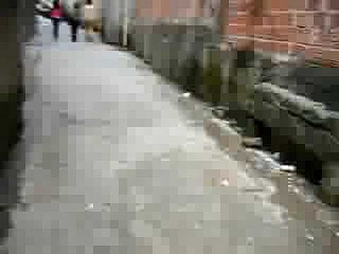 por las calles de la favela