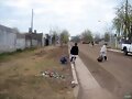 ni&ntilde;os hacia el colegio