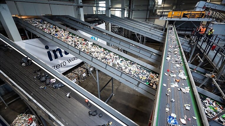 Reciclaje de plástico fallido