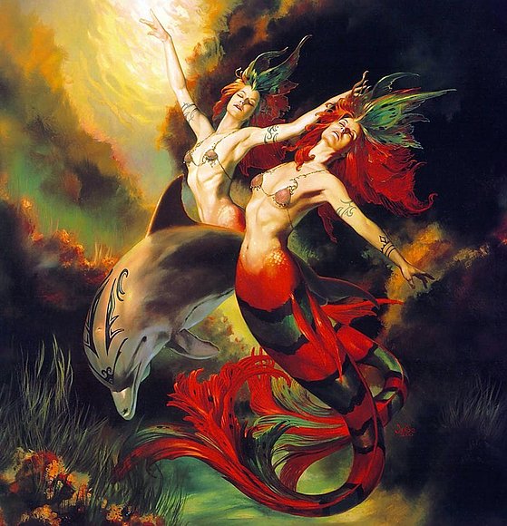 Ilustracion de Julie Bell.