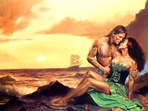Ilustracion de Julie Bell.