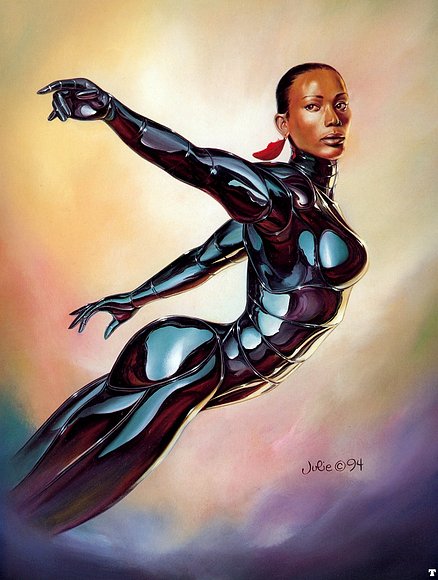 Ilustración de Julie Bell.