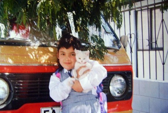 BARBRA ROMERO OLIVARES A LOS 6 AÑOS...