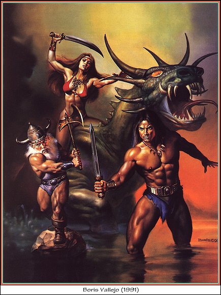 ILUSTRACION DE BORIS VALLEJOS