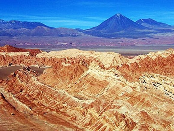 EL VALLE DE LA MUERTE. DESIERTO DE ATACAMA CHILE.