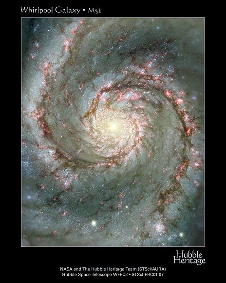 la belleza del universo según el Hubble.