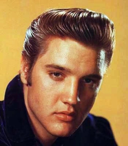 retrato: elvis presley.
